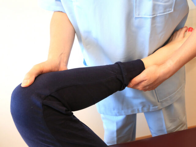 膝関節痛・変形性膝関節症の原因のチェック・触診